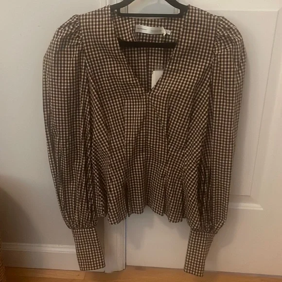 Inwear NWT Pedrine Mini Check Blouse. - Picture 7 of 10